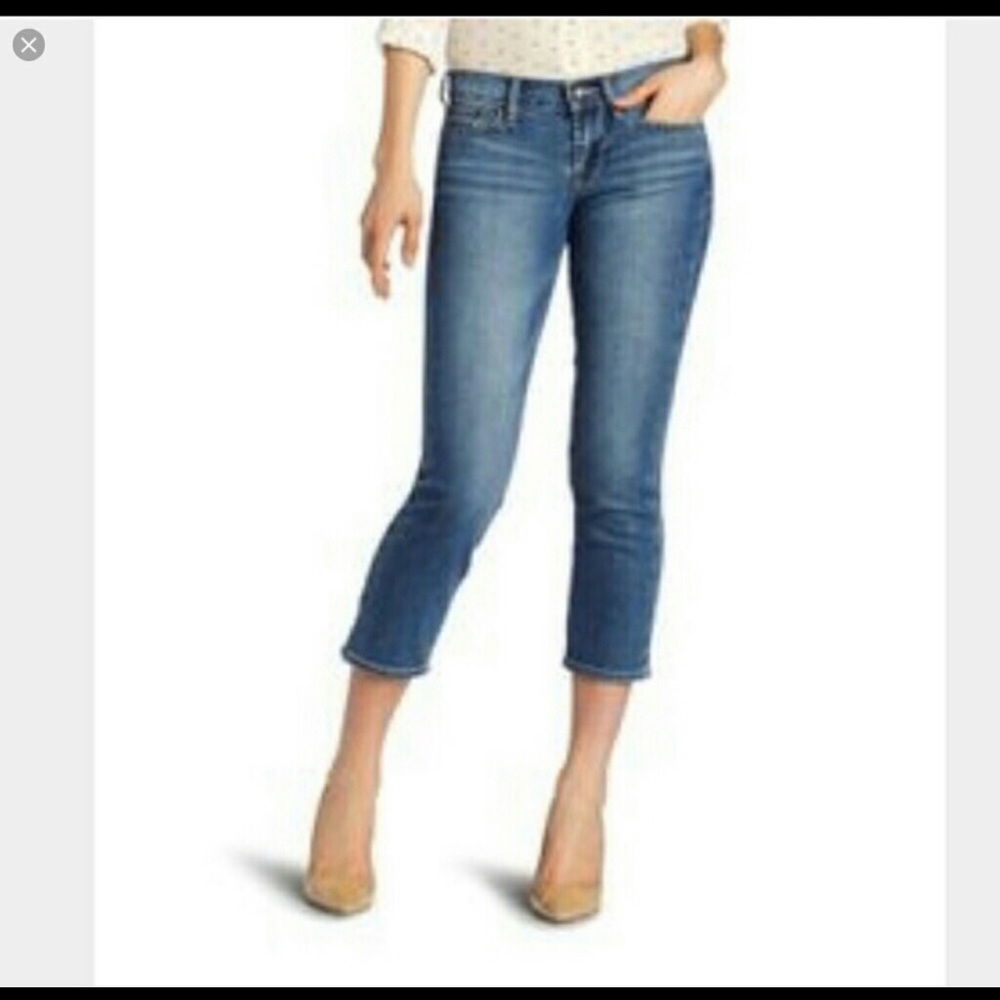 Lucky brand cropped jeans